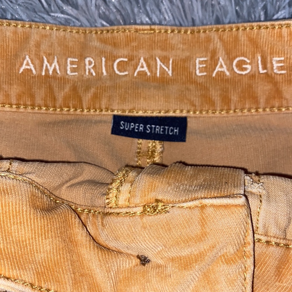 American Eagle corduroy Hi-Rise A~Line skirt size 2 - Picture 4 of 6